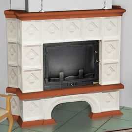 Камин Мета Унисон угловой с топкой Промо 700Ш