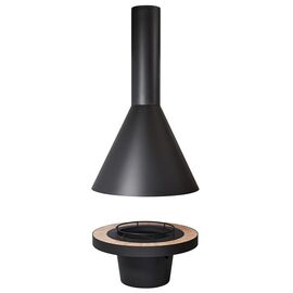 Камин Fireplace 02 островной