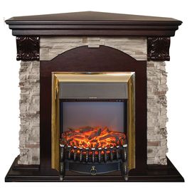 Камин RealFlame Dublin Rock Corner AO с Fobos Lux BR S