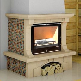 Камин Мета Лира 700 с топкой Эльба 700Ш