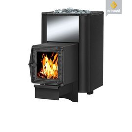 Печь Везувий РУСИЧЪ АНТРАЦИТ 16 ДТ-4C