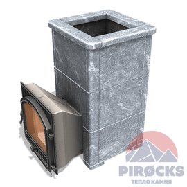 Облицовка Pirocks Оптима 18 (талькохлорит) без дна