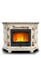 Печь камин КимрПечь Прованс Угловой Деревня с топкой Ладья 600