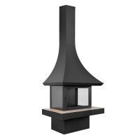 Камин Fireplace 09 пристенный