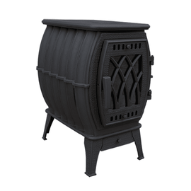 Печь Бахта черная