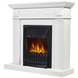 Камин Electrolux Bianco Classic (беленый дуб) с EFP/P-1020LS