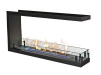 Биокамин ZeFire торцевой сквозной Standart 900