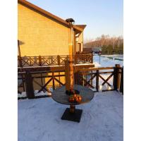 Камин уличный Стандарт 1,8 м со столом