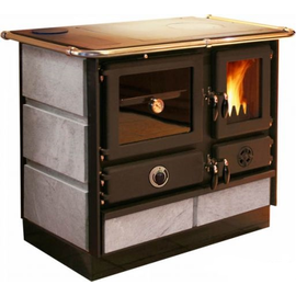 Печь MBS SUPER TERMO MAGNUM STONE (с камнем) (левая)