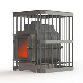 Печь для бани Fireway Parovar 18 прут (201) без выноса