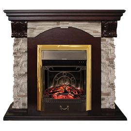 Камин RealFlame Dublin Rock AO с Majestic Lux BR S