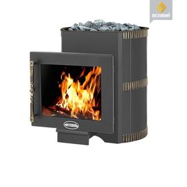 Печь Везувий ЛАВА 16 ПАНОРАМА