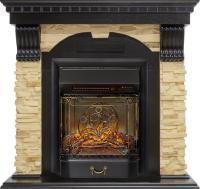 Каминокомплект Dublin - Венге / Сланец с очагом Majestic FX M Black RC