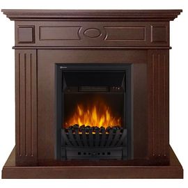 Камин Electrolux Bianco Classic (темный дуб) с EFP/P-1020LS