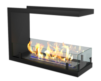 Биокамин ZeFire торцевой сквозной Standart 700
