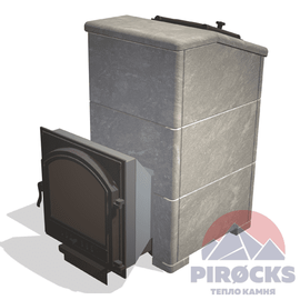 Облицовка Pirocks Президент 24 (талькохлорит) без дна