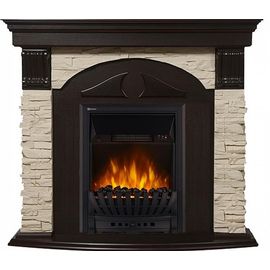 Камин Electrolux Torre (сл.кость/темный дуб) с EFP/P-1020LS угловой