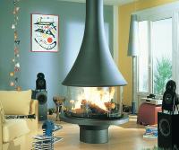 Камин Bordelet Marina 993 Центральный со стеклом Камин Bordelet Marina 993 Центральный со стеклом
