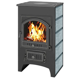 Печь-Камин ВЕЗУВИЙ ПК-02 (205) с плитой