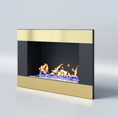 Биокамин "Русский огонь" Голд встраиваемый