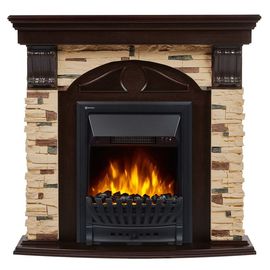Камин Electrolux Torre (темный дуб) с EFP/P-1020LS Камин Electrolux Torre (темный дуб) с EFP/P-1020LS