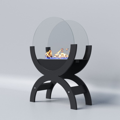 Биокамин напольный "Русский огонь" Санрайз макс