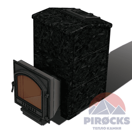Облицовка Pirocks Президент 24 (пироксенит) без дна