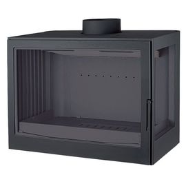 Топка LCI 007 GFR Flat top, стекло справа (LISEO CASTIRON)
