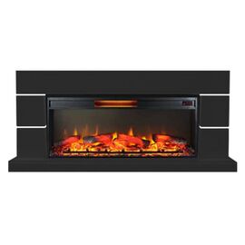 Камин InterFlame Норд черный с Foton 42