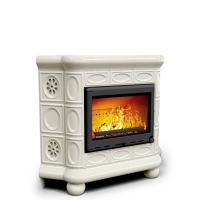 Печь камин КимрПечь Медальон Угловой Ваниль