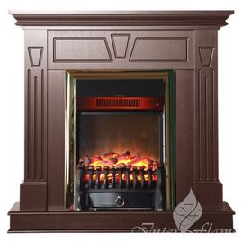 Камин InterFlame Berta M (Берта М) светлый дуб с FOBOS GLS BR