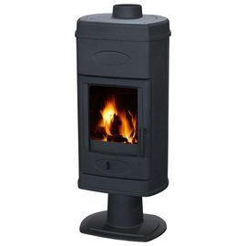 Печь Plamen HANA, эмалированная, черная