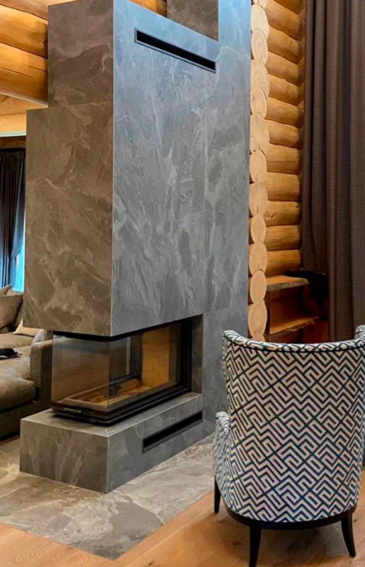 Модные тенденции в дизайне каминов на 2025 год