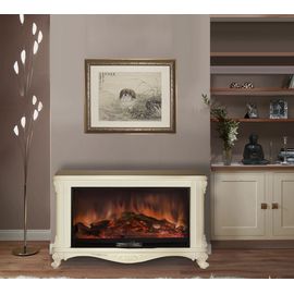 Камин ГЛЕНРИЧ (Glenrich) Версаль S86 с царгой слоновая кость