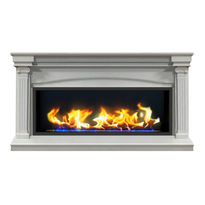 Биокамин в линейном портале "Русский огонь" Николь