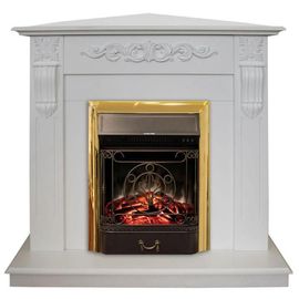 Камин RealFlame Dominica Corner WT с Majestic s Lux BR