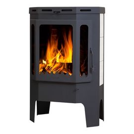 Печь-камин ЭкоКамин Бавария Призматик пристенно угловой