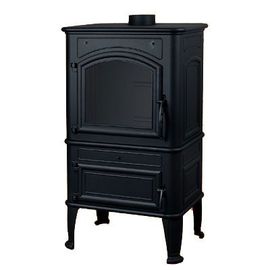 Печь-камин LISEO (ЛИСЕО) CANARIA ЧЕРНАЯ