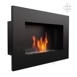 Биокамин Kratki DELTA (400*600) черный TUV