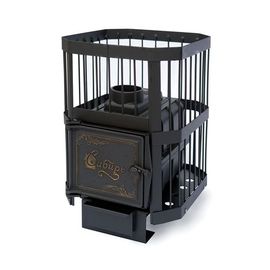 Печь НМК Сибирь-15 ЧТД короткая чугунная