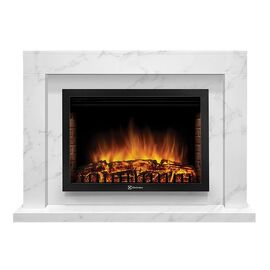 Камин Electrolux Simple 25 белый мрамор с очагом EFP/P - 2520LS