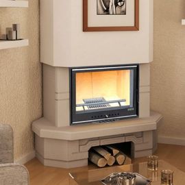 Камин Мета Акцент с топкой Эльба 700П угловой