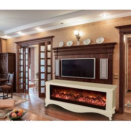 Камин ГЛЕНРИЧ (Glenrich) Версаль S130 с царгой слоновая кость