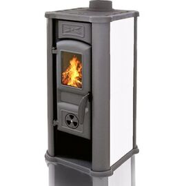 Печь Tim Sistem Diana ceramic белая