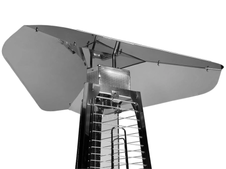 Камин уличный инфракрасный газовый Ballu BOGH-15E (с пультом)