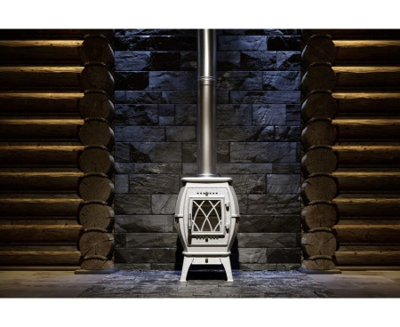 Печь Бахта черная