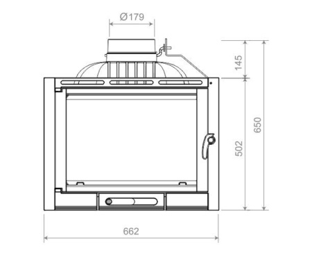 Топка Nordflam Corno