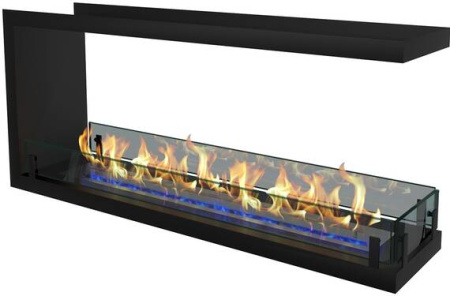 Биокамин ZeFire торцевой сквозной Standart 1100