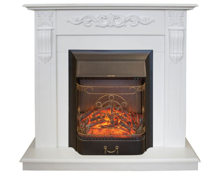 Камин RealFlame Dominica WT с Majestic Lux Bl