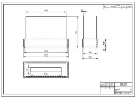 БИОКАМИН ZeFire APOLON ЧЕРНЫЙ